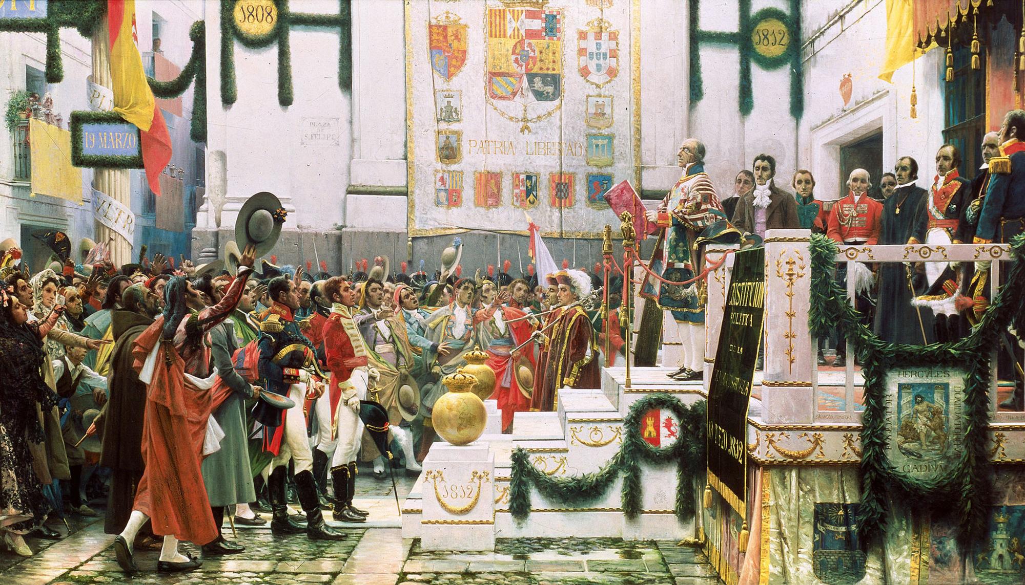 La promulgación de la Constitución de 1812